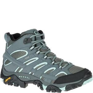 Merrell Women's 10W Sedona Sage Moab 2 Mid Gore-Tex Hiking Boots Outdoor LB1-5